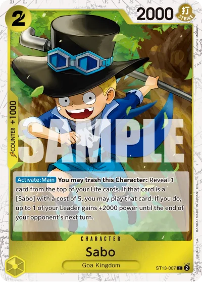 Sabo (ST13-007) (Pirate Foil)