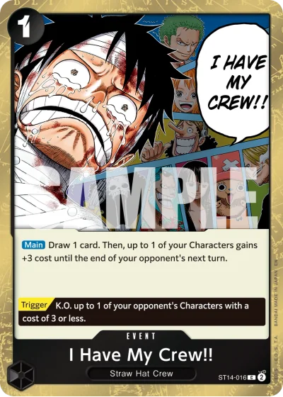 I Have My Crew!! (ST14-016) (Pirate Foil)