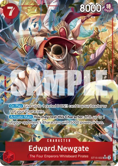 Edward.Newgate (ST15-002) (Alternative Art)