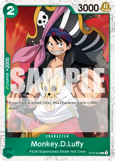 Monkey.D.Luffy (ST16-005) (Pirate Foil)