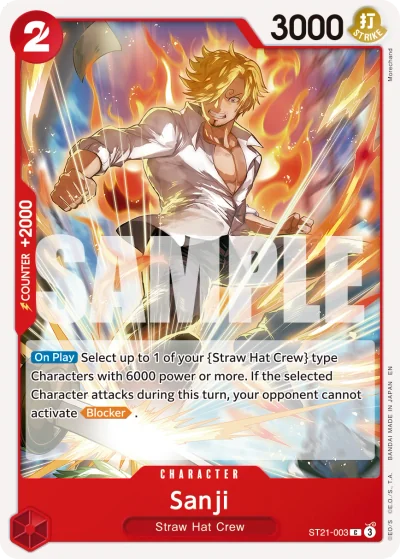 Sanji (ST21-003) (Reprint)