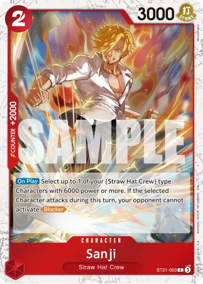 Sanji (ST21-003) (Pirate Foil)