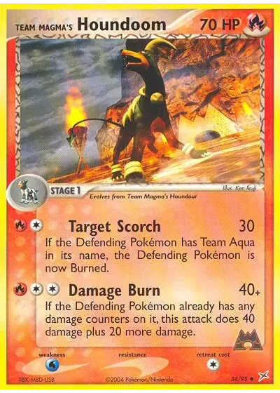 Team Magma's Houndoom