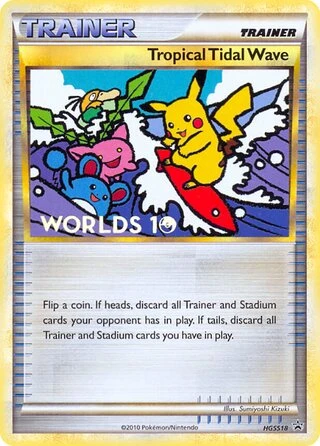 Tropical Tidal Wave HGSS18 — HeartGold & SoulSilver Promos