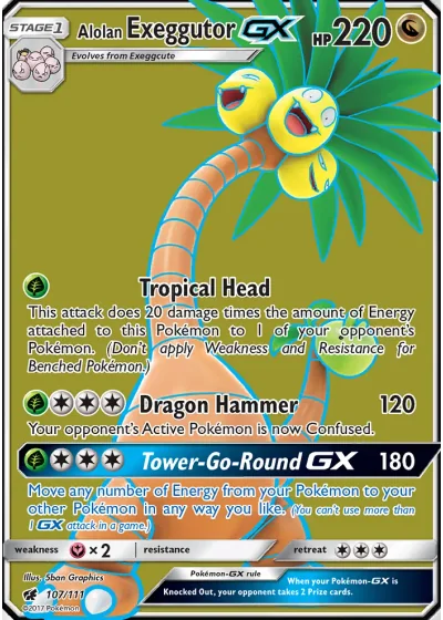 Alolan Exeggutor GX
