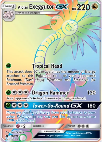 Alolan Exeggutor GX