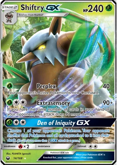 Shiftry GX