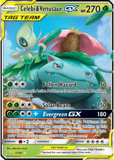 Celebi & Venusaur GX