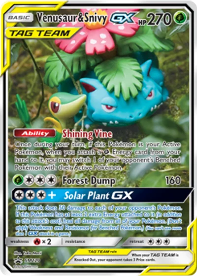Venusaur & Snivy GX