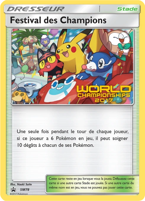 Festival des Champions SM78 — Soleil & Lune Promos