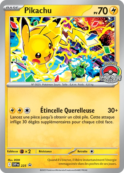 Pikachu #225 — Écarlate & Violet Promos