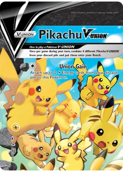 Pikachu V UNION